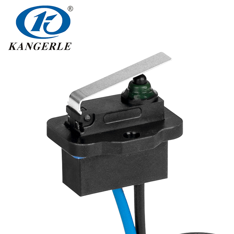 IP67防水微動開關(guān)焊線帶內(nèi)置電阻KW5-1C-201-B-A